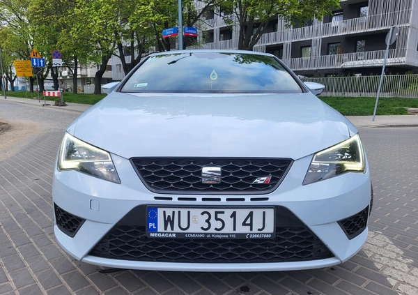 Seat Leon cena 74899 przebieg: 91248, rok produkcji 2016 z Warszawa małe 781